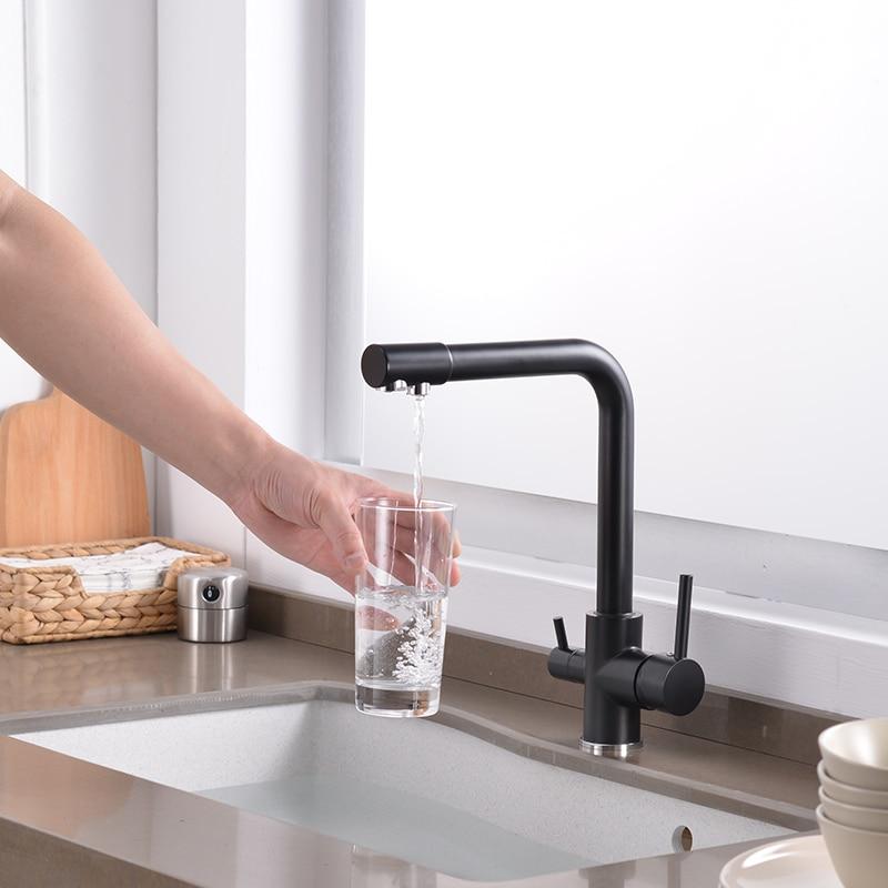 Cott - Modern 3-in-1 Kitchen Faucet